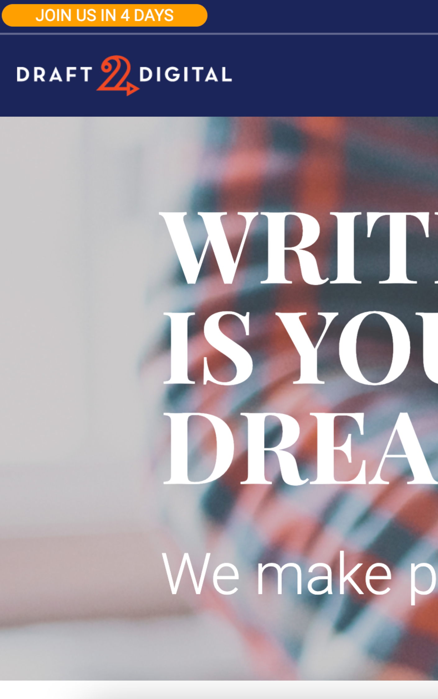 interfaz de Draft2digital para autopublicar tu libro en Draft2digital